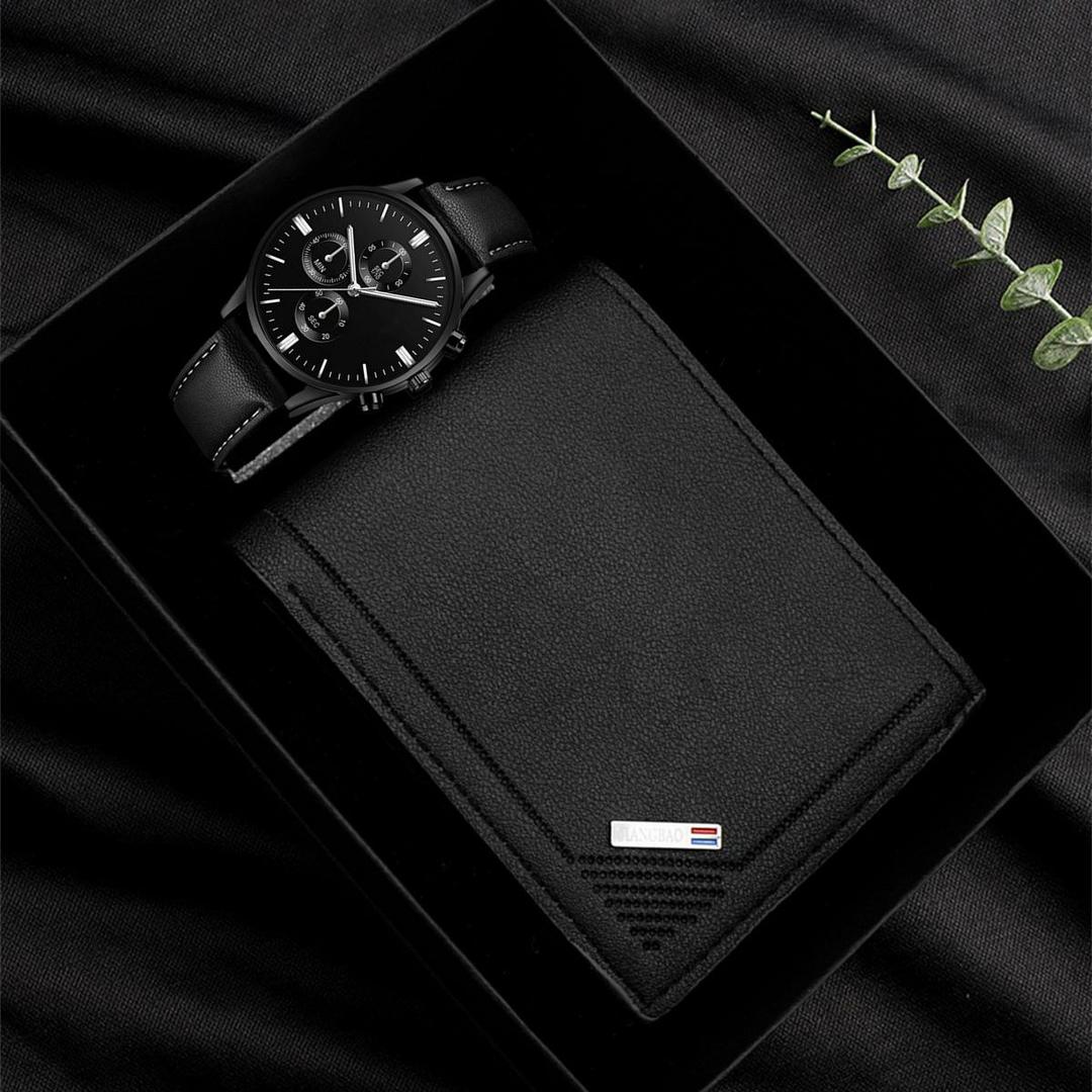 Men's Deal watch and wallet